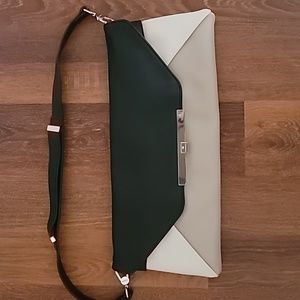 FIORELLI FLORIS Italian soft leather clutch 15" x 6"